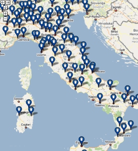 Raw Milk Machine Locations in Italy